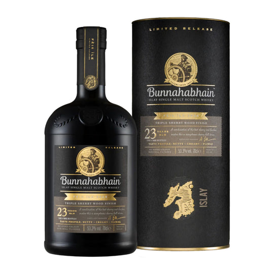 Bunnahabhain Feis Ile 2024 23 Year Old Triple Sherry Wood Finish Single Malt Scotch Whisky