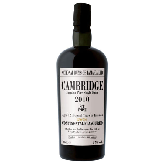Cambridge 2010 STCE Long Pond Jamaican Pure Single Rum