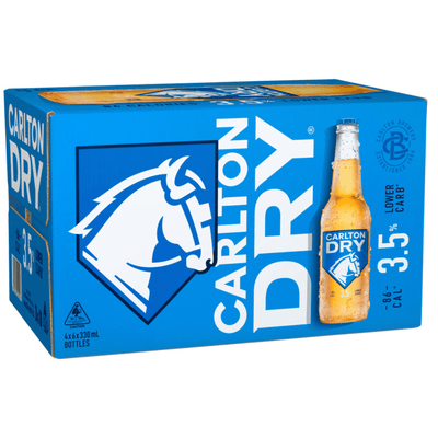 Carlton Dry 3.5% Bottle 330ml