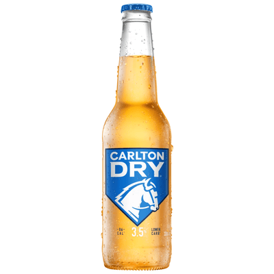 Carlton Dry 3.5% Bottle 330ml