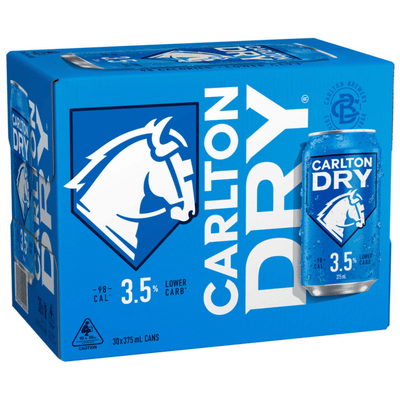 Carlton Dry 3.5% Can 375ml