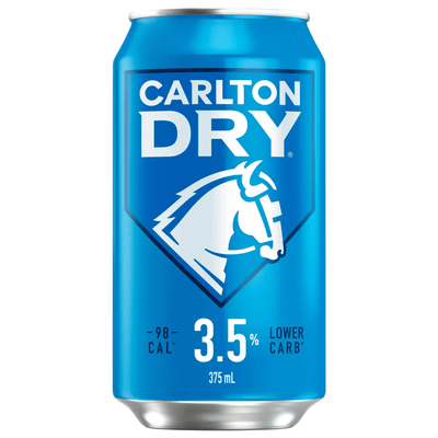 Carlton Dry 3.5% Can 375ml
