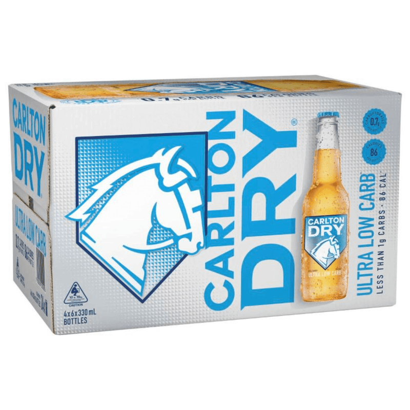 Carlton Dry Ultra Low Carb Bottle 330ml