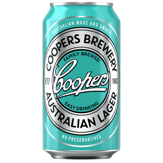 Coopers Australian Lager Can 375ml