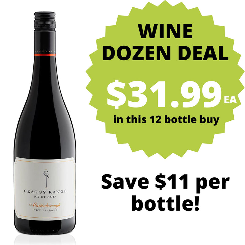 Craggy Range Pinot Noir DOZEN DEAL