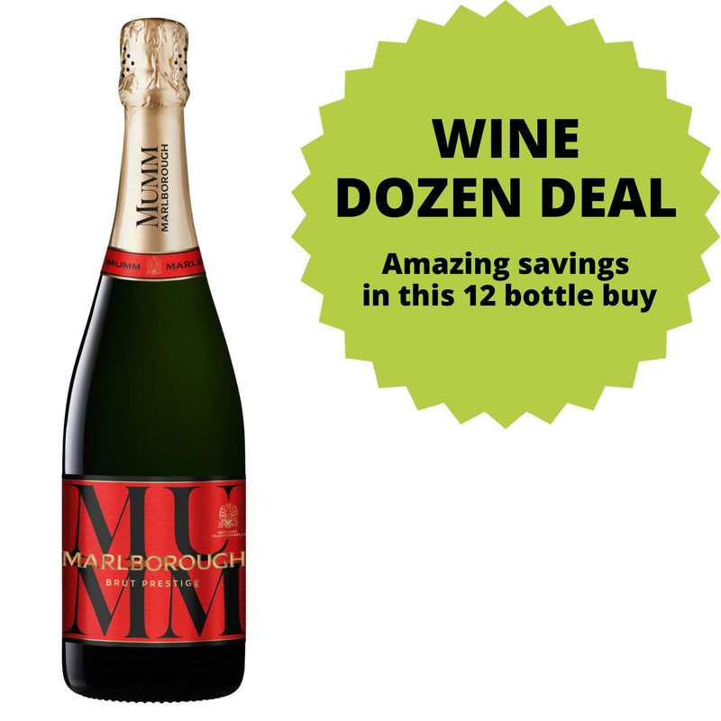 Mumm Marlborough Brut Prestige DOZEN DEAL