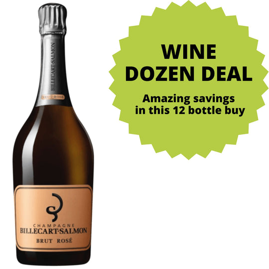 Billecart-Salmon Brut Rose NV Champagne DOZEN DEAL