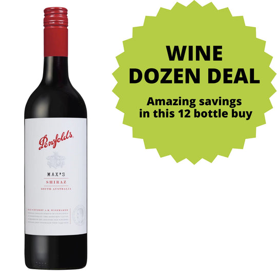 Penfolds Max’s Shiraz DOZEN DEAL