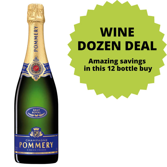 Pommery Brut Royal Champagne NV DOZEN DEAL
