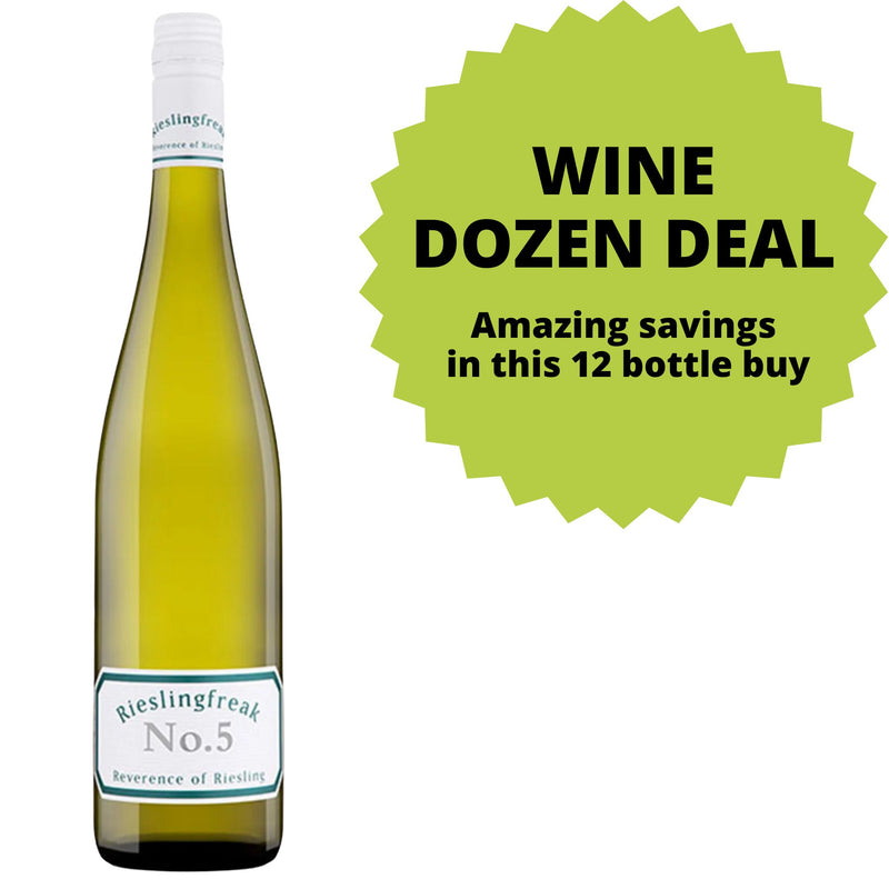 Rieslingfreak No. 5 Clare Valley Off Dry Riesling DOZEN DEAL