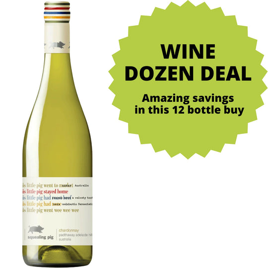 Squealing Pig Chardonnay DOZEN DEAL