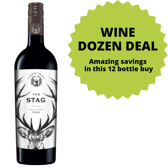 St. Huberts The Stag Shiraz DOZEN DEAL