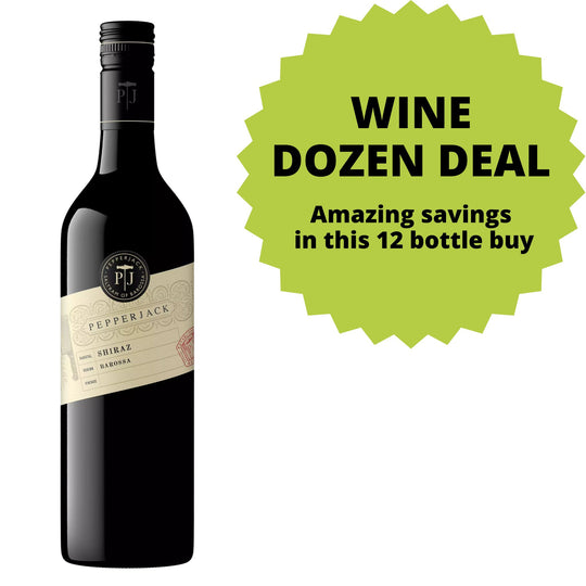 Pepperjack Shiraz DOZEN DEAL