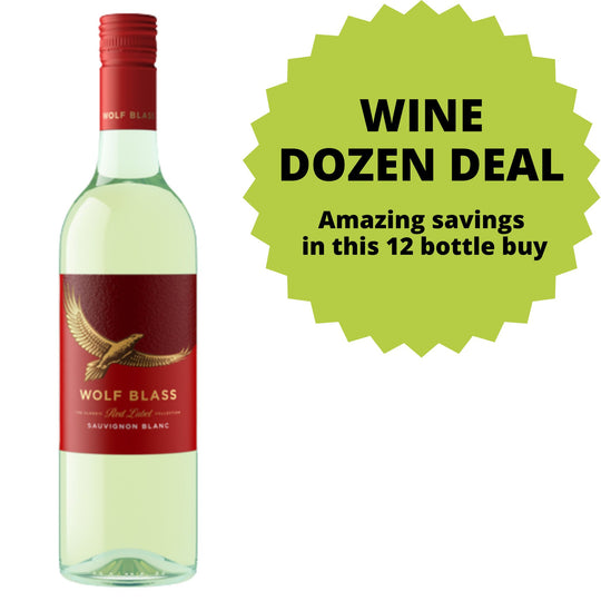 Wolf Blass Red Label Sauvignon Blanc DOZEN DEAL