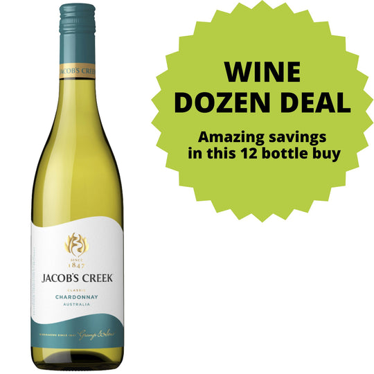 Jacob's Creek Classic Chardonnay DOZEN DEAL