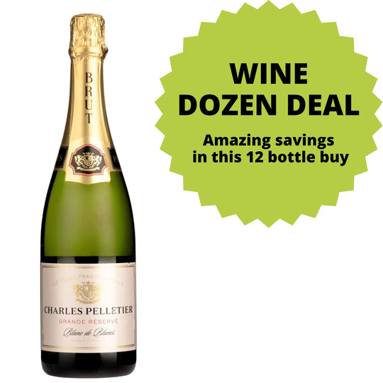 Charles Pelletier Grande Reserve Blanc de Blancs DOZEN DEAL