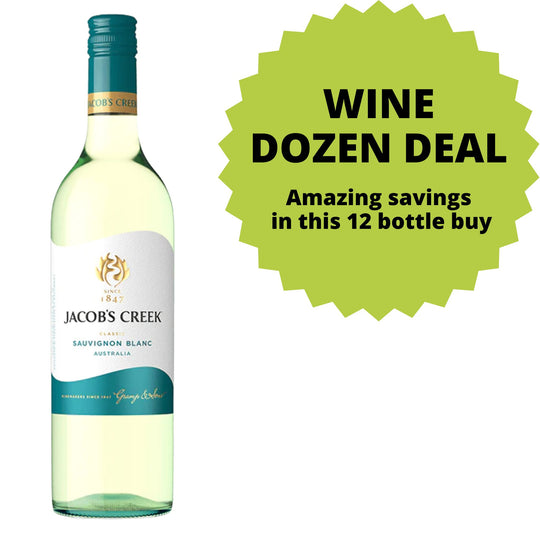Jacob's Creek Classic Sauvignon Blanc DOZEN DEAL