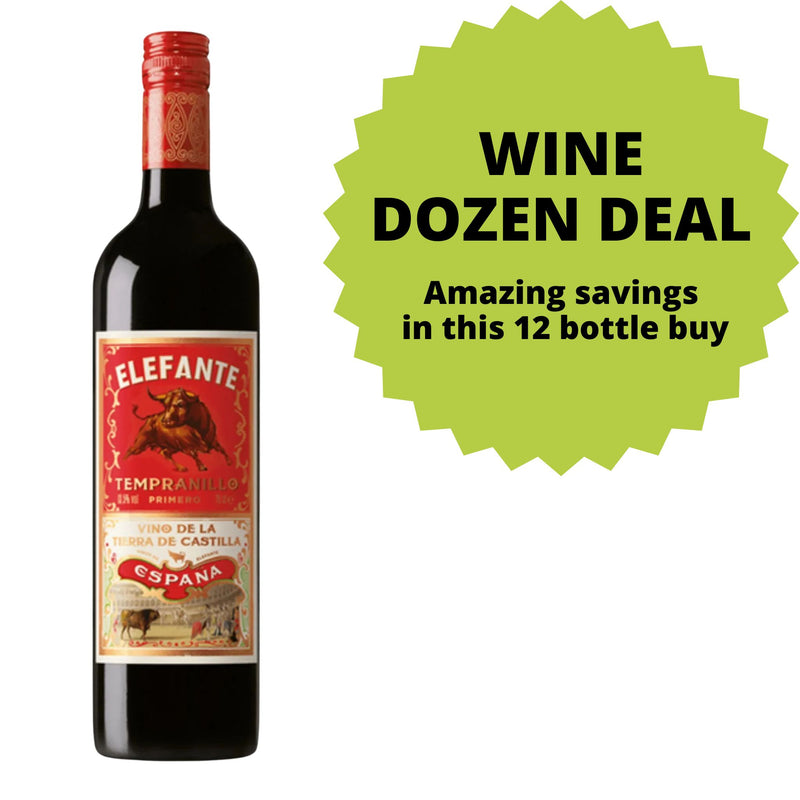 Elefante Primero Tempranillo DOZEN DEAL