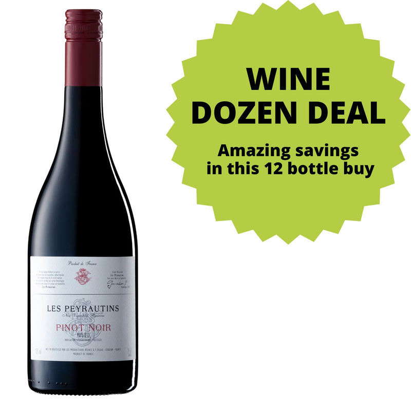 Les Peyrautins Pinot Noir DOZEN DEAL