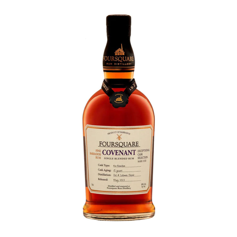 Foursquare Covenant Exceptional Cask Selection 18 Year Old Single Blended Rum