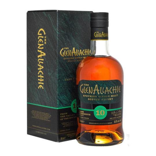 GlenAllachie 10 Year Old Cask Strength Single Malt Scotch Whisky – Batch 7