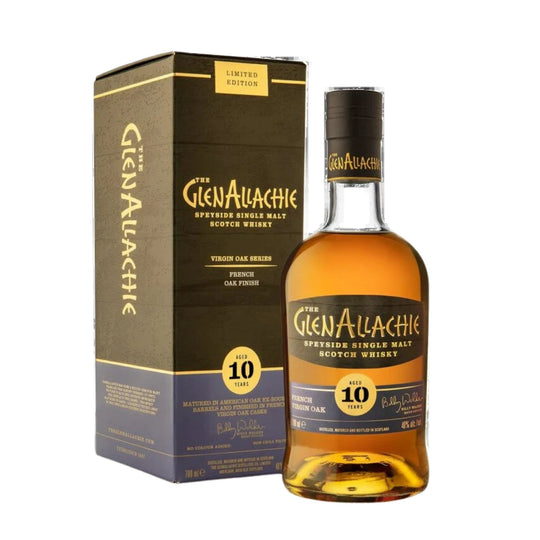 GlenAllachie 10 Year Old French Virgin Oak Finish Single Malt Scotch Whisky