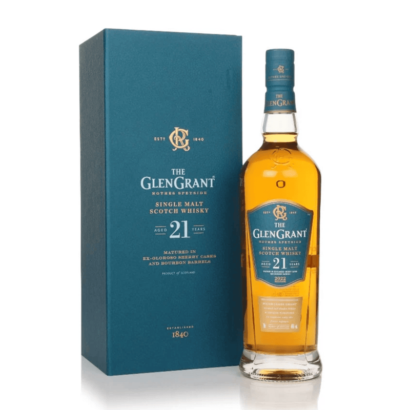 Glen Grant 21 Year Old Single Malt Scotch Whisky 700ml