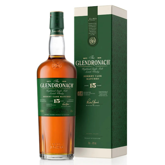 Glendronach 15 Year Old Single Malt Scotch Whisky