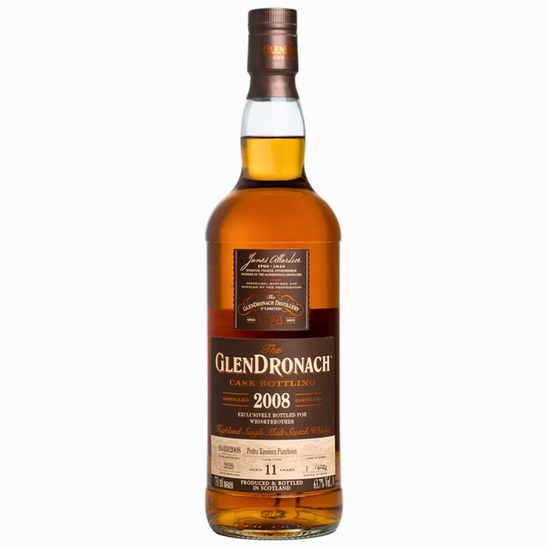 Glendronach 2008 Single Cask No.651 Pedro Ximenez Puncheon 11 Year Old Single Malt Scotch Whisky