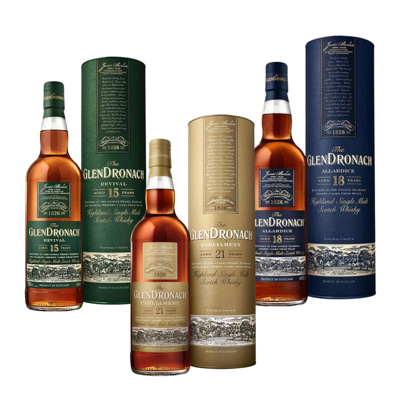 Glendronach Scotch Whisky Bundle