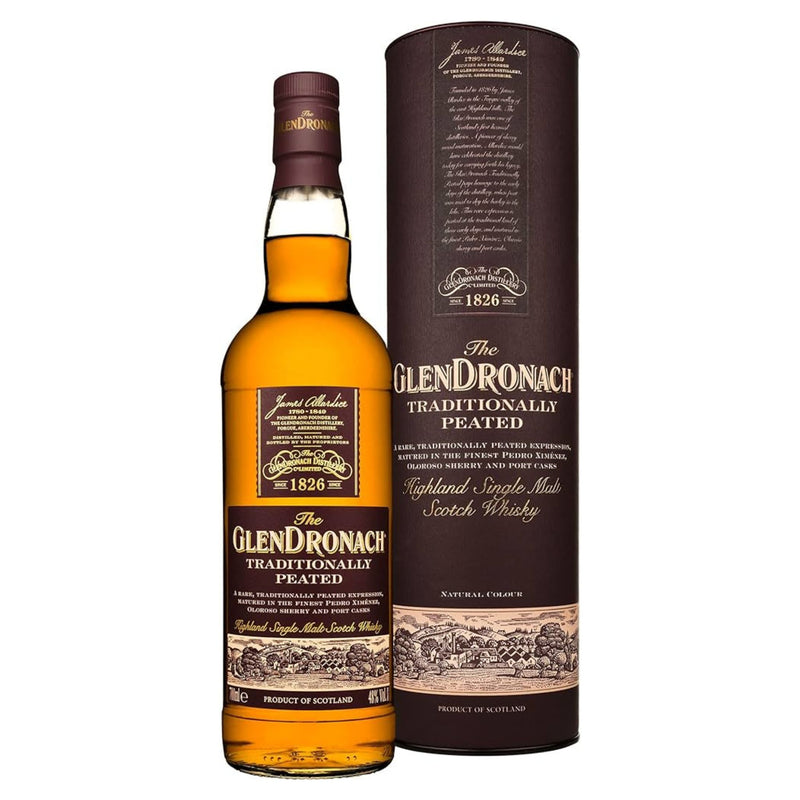 Glendronach Traditionally Peated Single Malt Scotch Whisky