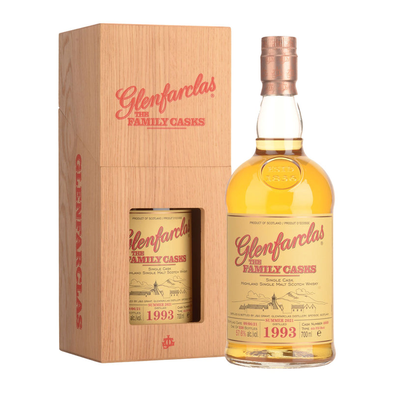 Glenfarclas The Family Cask 1993 Single Malt Scotch Whisky Summer 2021 Release