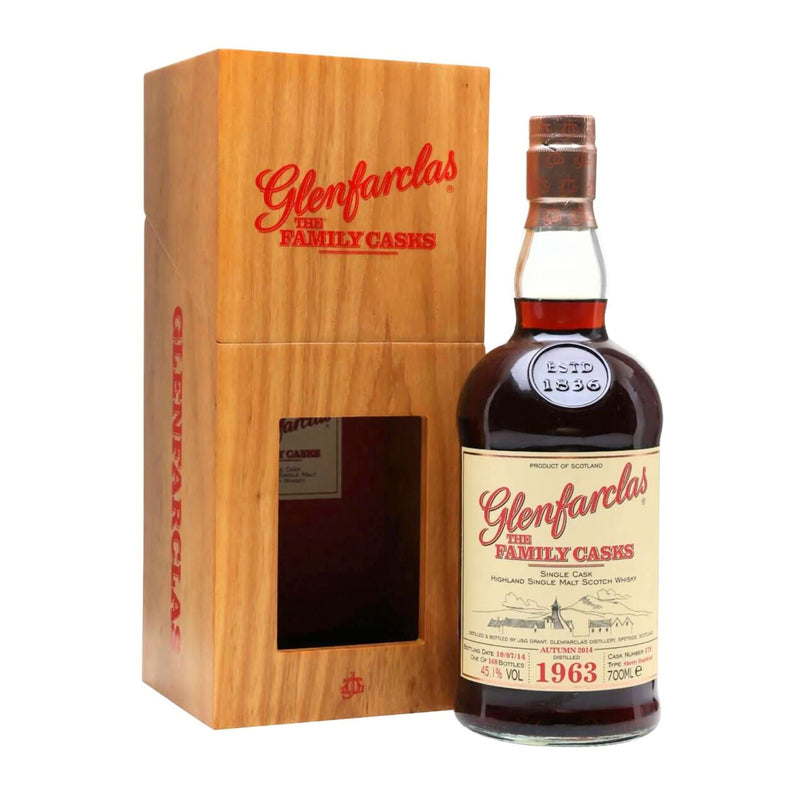 Glenfarclas The Family Casks 1963 Single Malt Scotch Whisky Autumn 2014 Release