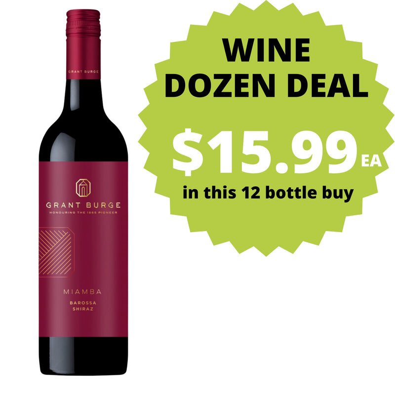 Grant Burge Miamba Shiraz DOZEN DEAL