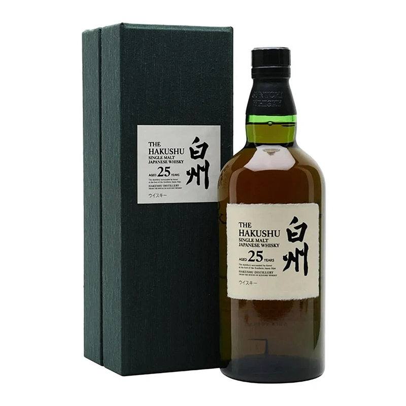 Hakushu 25 Year Old Single Malt Japanese Whisky