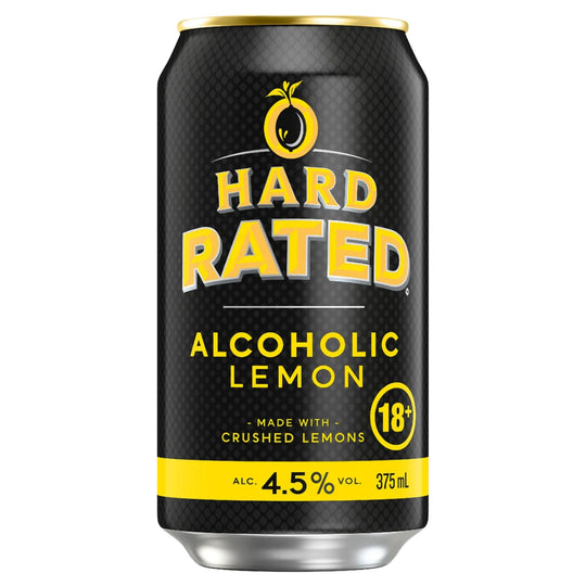 Hard Rated Lemon Can 375ml