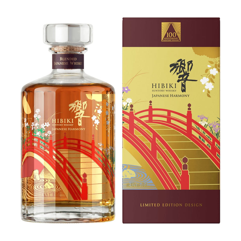 Hibiki Japanese Harmony Blended Japanese Whisky 100th Anniversary Edition