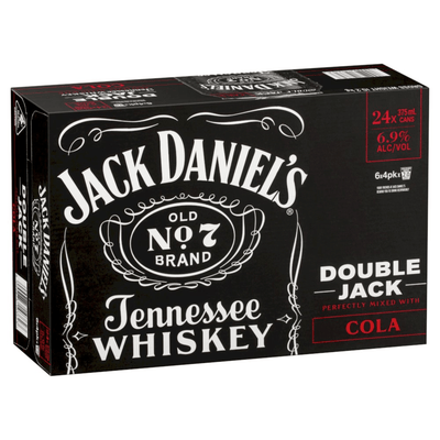 Jack Daniel's Double Jack & Cola Can 375ml
