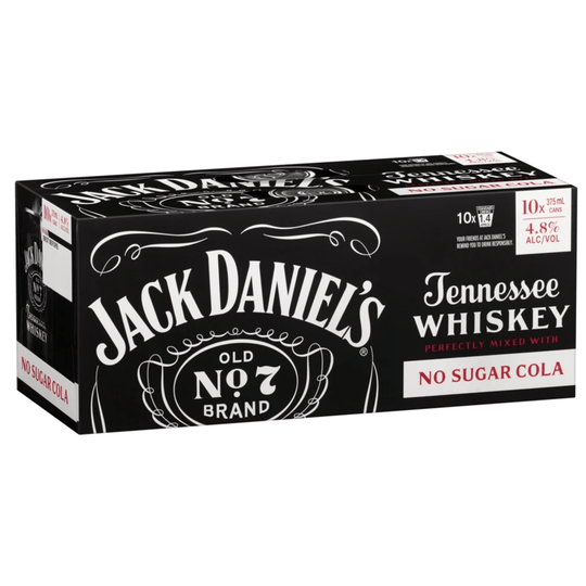 Jack Daniels No Sugar Can 375ml