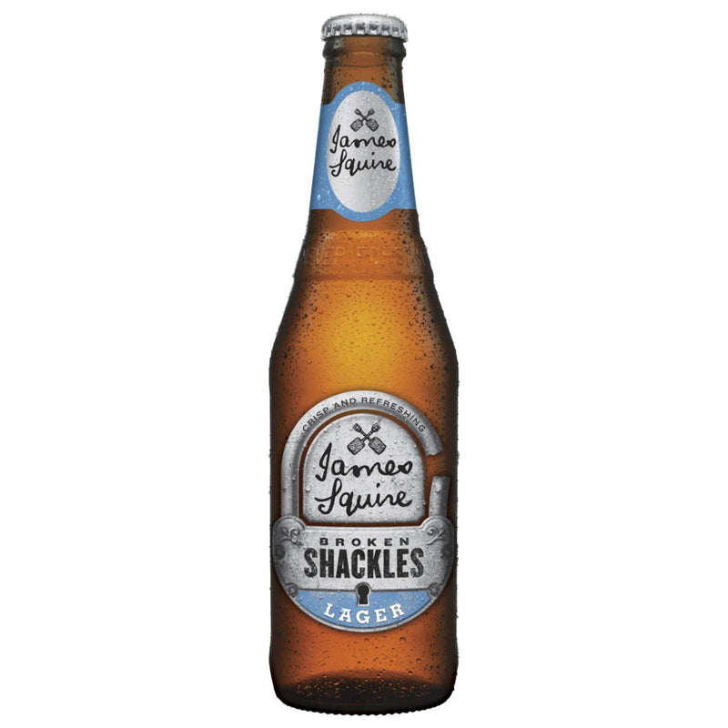 James Squire Broken Shackles Lager Bottle
