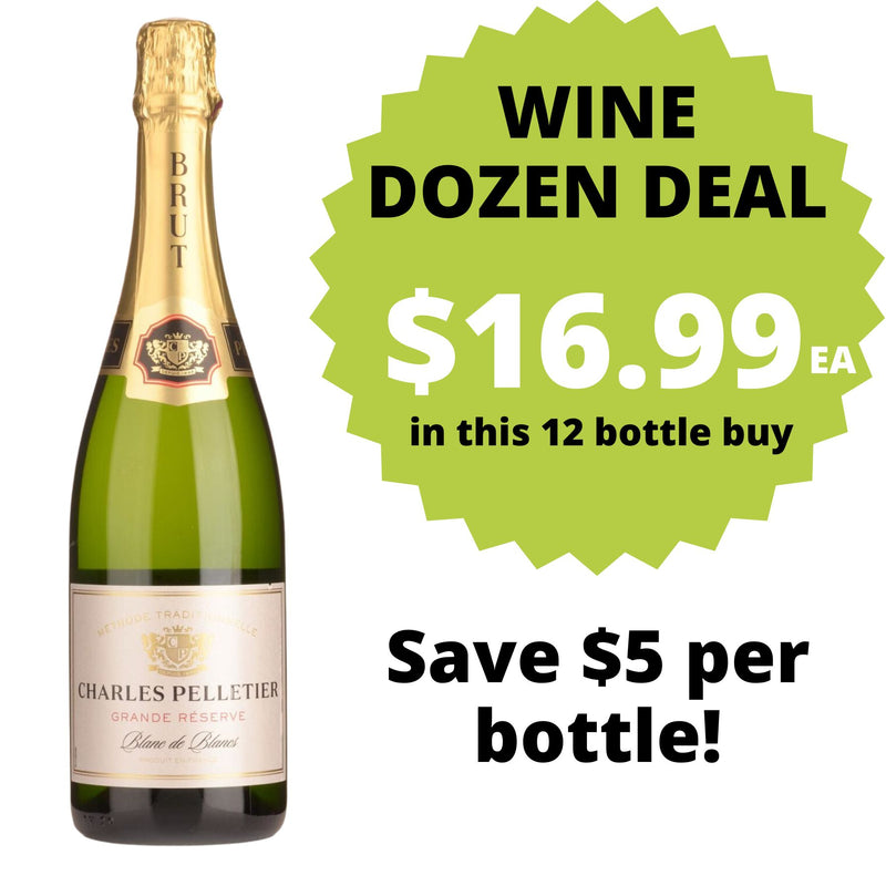 Charles Pelletier Blanc de Blancs DOZEN DEAL