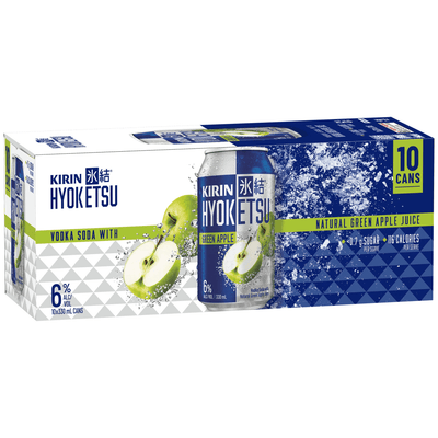 Kirin Hyoketsu Green Apple Cans 330ml