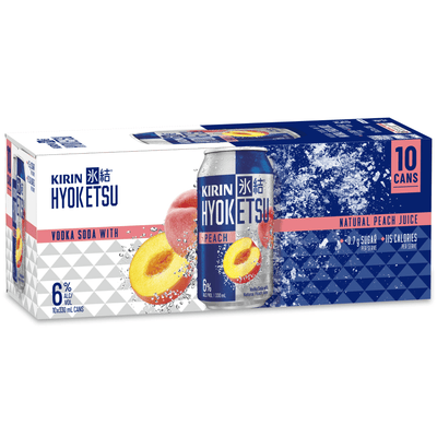 Kirin Hyoketsu Peach Cans 330ml