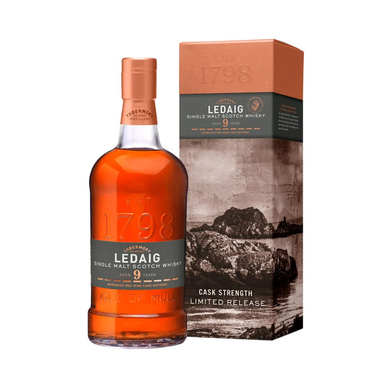 Ledaig 2012 9 Year Old Bordeaux Cask Single Malt Scotch Whisky