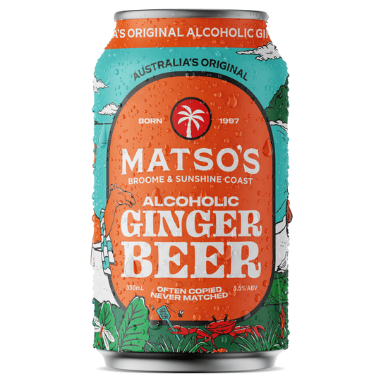 Matso's Ginger Beer Cans