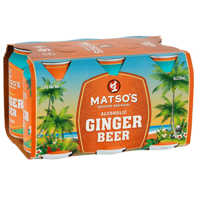 Matso's Ginger Beer Cans