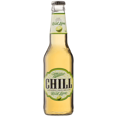 Miller Chill Lime Lager Bottle 330ml