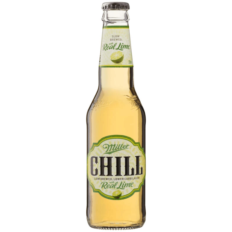 Miller Chill Lime Lager Bottle 330ml
