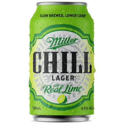 Miller Chill Lime Lager Can 330ml