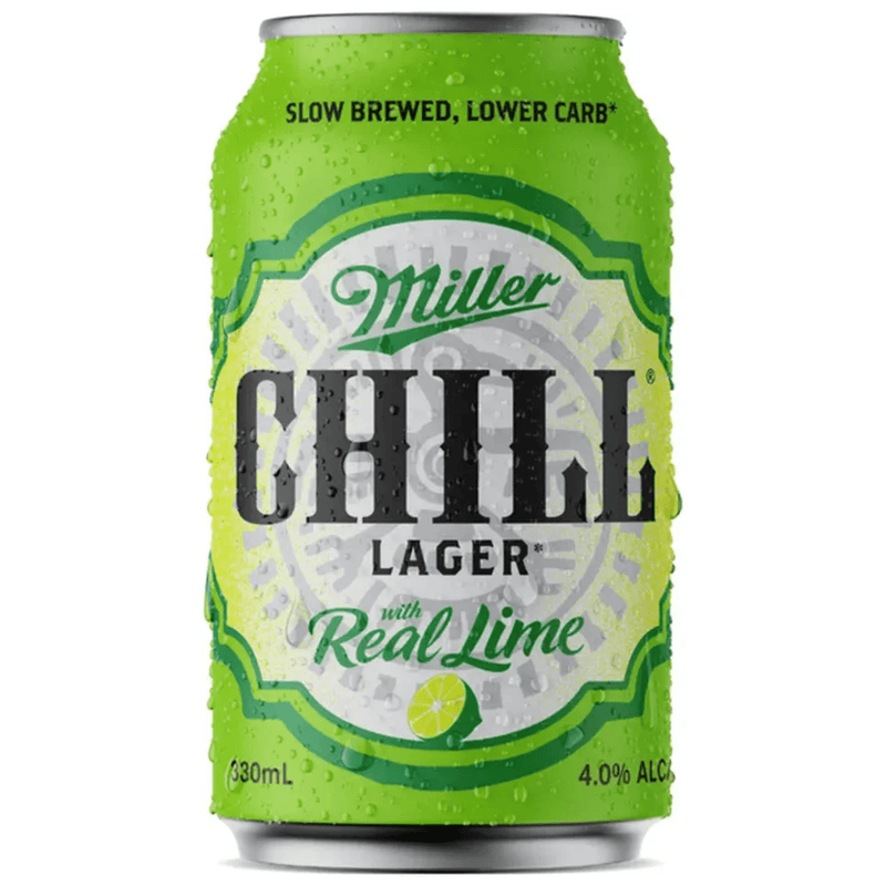 Miller Chill Lime Lager Can 330ml